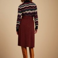 Lola Button Skirt Earl Grey - Image 3