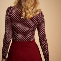 Patty Bluse Pavilion red back