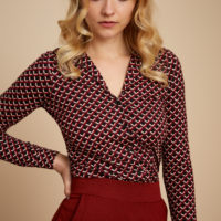 Patty Bluse Pavilion red front