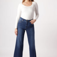 Brenda 7/8 Stretch Denim Pant - Image 3
