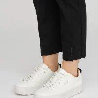 Parker Rivet Regular Crop Pant closeup