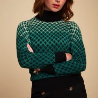 Rollneck Top Pastery Knit