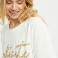 KAnelli T-Shirt white closeup