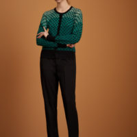 Cardi Roundneck Pastery Knit - Image 2