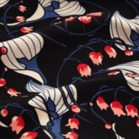 Lola Button Dress Calla fabric