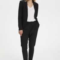 Jillian Black Blazer front