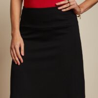 Border Skirt Milano Black closeup