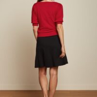Border Skirt Milano Black back