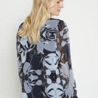 Kagio Blouse blue back