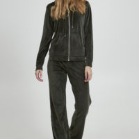 ByMitza Velour Sæt rosin front