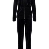 ByMitza Velour Sæt black closeup