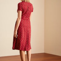 Olive Dress Coco back