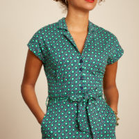 Darcy Dress Crespo closeup