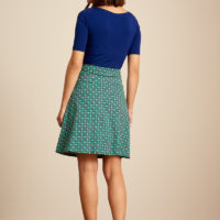 Border Skirt Crespo back