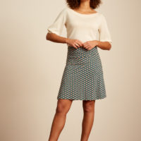 Border Skirt Naranja green