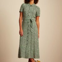 Olive Midi Dress Bowling