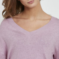 BYmmpimba Vneck mauve neck