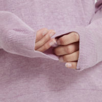 BYmmpimba Vneck mauve sleeve