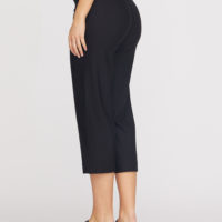 Donna Loose Crop Pant black back2