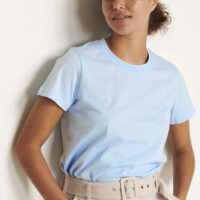 Kamarin SS T-Shirt light blue closeup