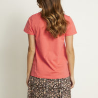 KAmarin SS T-shirt coral back