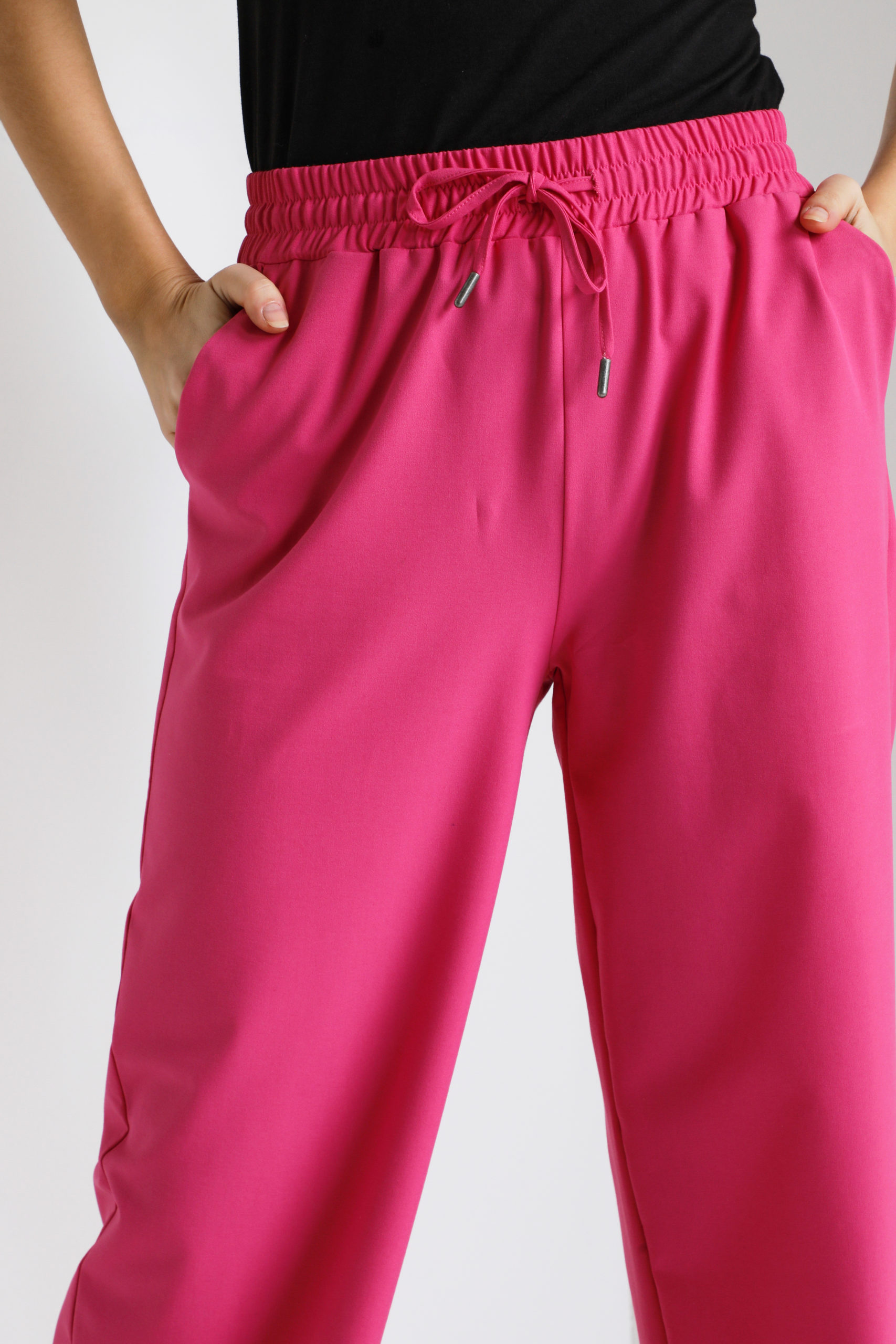 KAcolette HW Pants pink closeup
