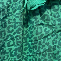 Asta Pant m/Leo Print green closeup