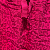 Asta Pant m/Leo Print pink closeup