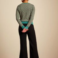 Cardi Roundneck Bohemia back