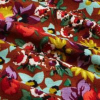 Emma Maxi Skirt La Concha fabric