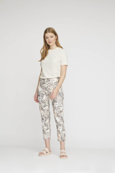 Piper Ivory Crop Pant front