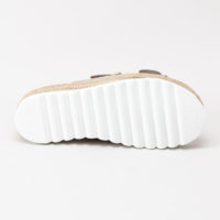 Sonja Skind Sandal beige sål