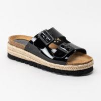 Sonja Lak Sandal black 1