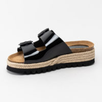 Sonja Lak Sandal black 2