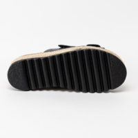 Sonja Lak Sandal black sål