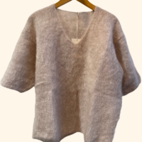 Loose Mohair Knit beige