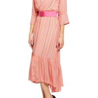 Fleur Dress coral front