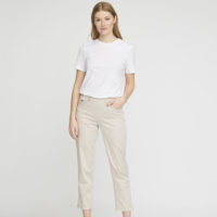 Hannah Regular Crop Pant sand