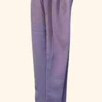 Crop Blazer Pant lavender side