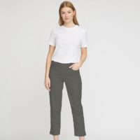 Hannah Regular Crop Pant dark shadow