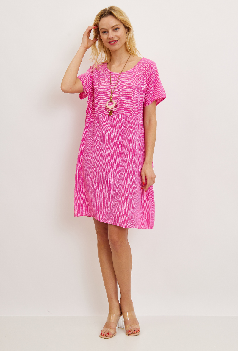 Helle Tunic pink front