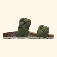 Ellen Braided Sandal army