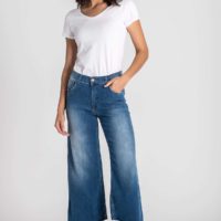 Britt 3/4 Denim Pant front