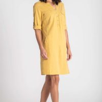 Ella Mustard Dress
