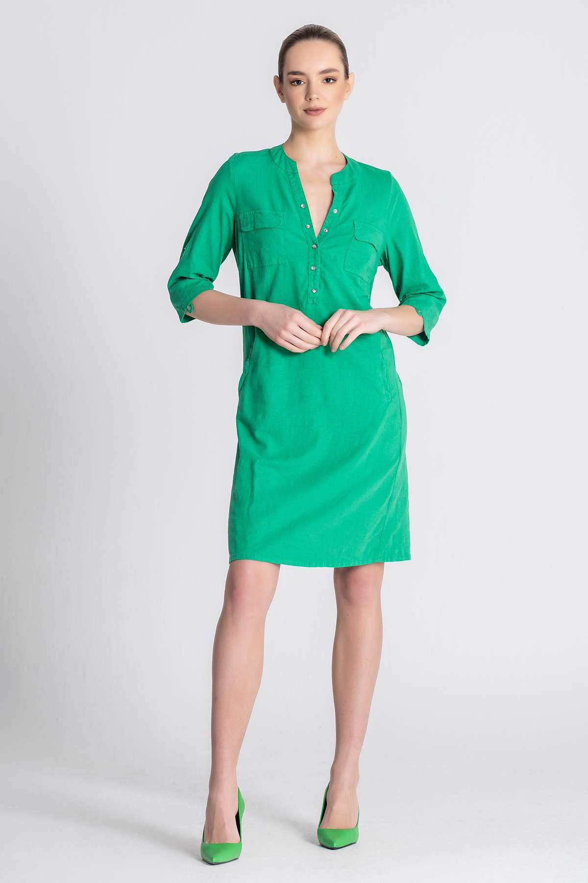 Ella Green Dress