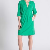 Ella Green Dress front