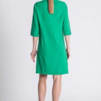 Ella Green Dress back