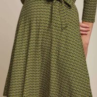 Emmy Dress Maple closeup