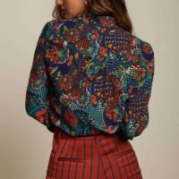 Carina Blouse Clubbin back
