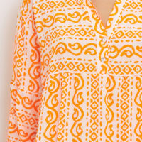 Vicky Tunika orange closeup